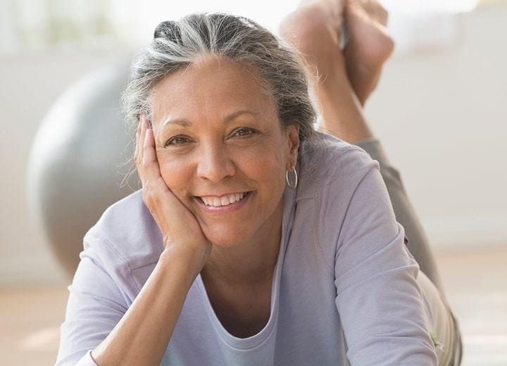 Photo of woman smiling