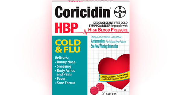 Coricidin HBP Cold Flu Coricidin HBP